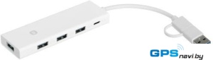 USB-хаб  Xiaomi 4-in-1 Dual-Head Splitter XMSTFXQ01YM (китайская версия)
